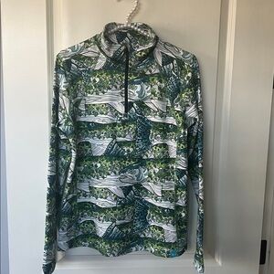 Fishewear Steel My Heart Thermal 1/4 Zip Top, S